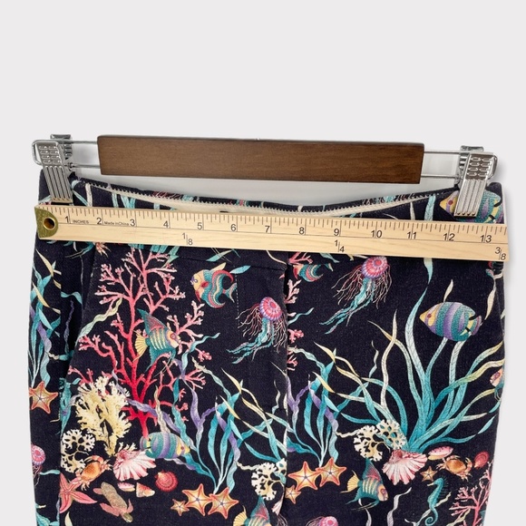 J Crew Blue Ratti Under the Sea Patio Pant - Picture 6 of 10